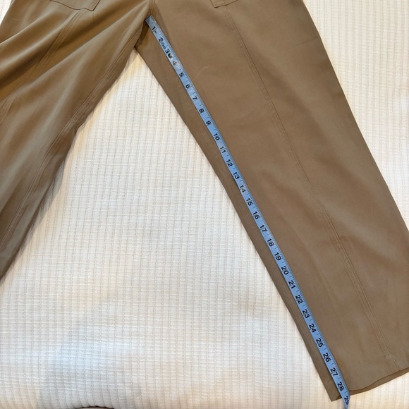 Nine West High Waist Cargo Trouser Pants Elastic Waistband Tan Women's Size S - Picture 9 of 9